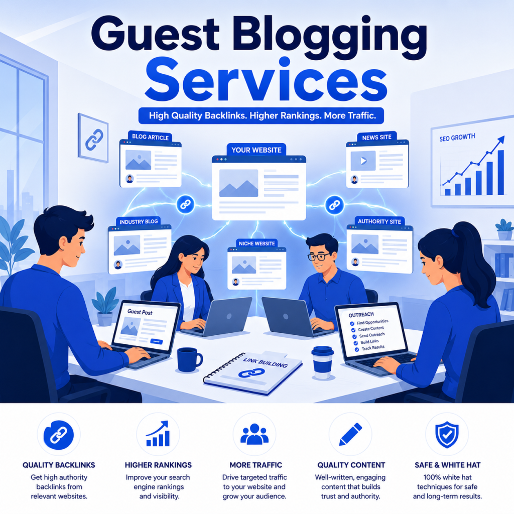 Guest Blogging Services: The Simple Way to Grow Your Website